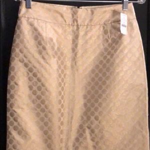 JCrew Dotted Pencil Skirt